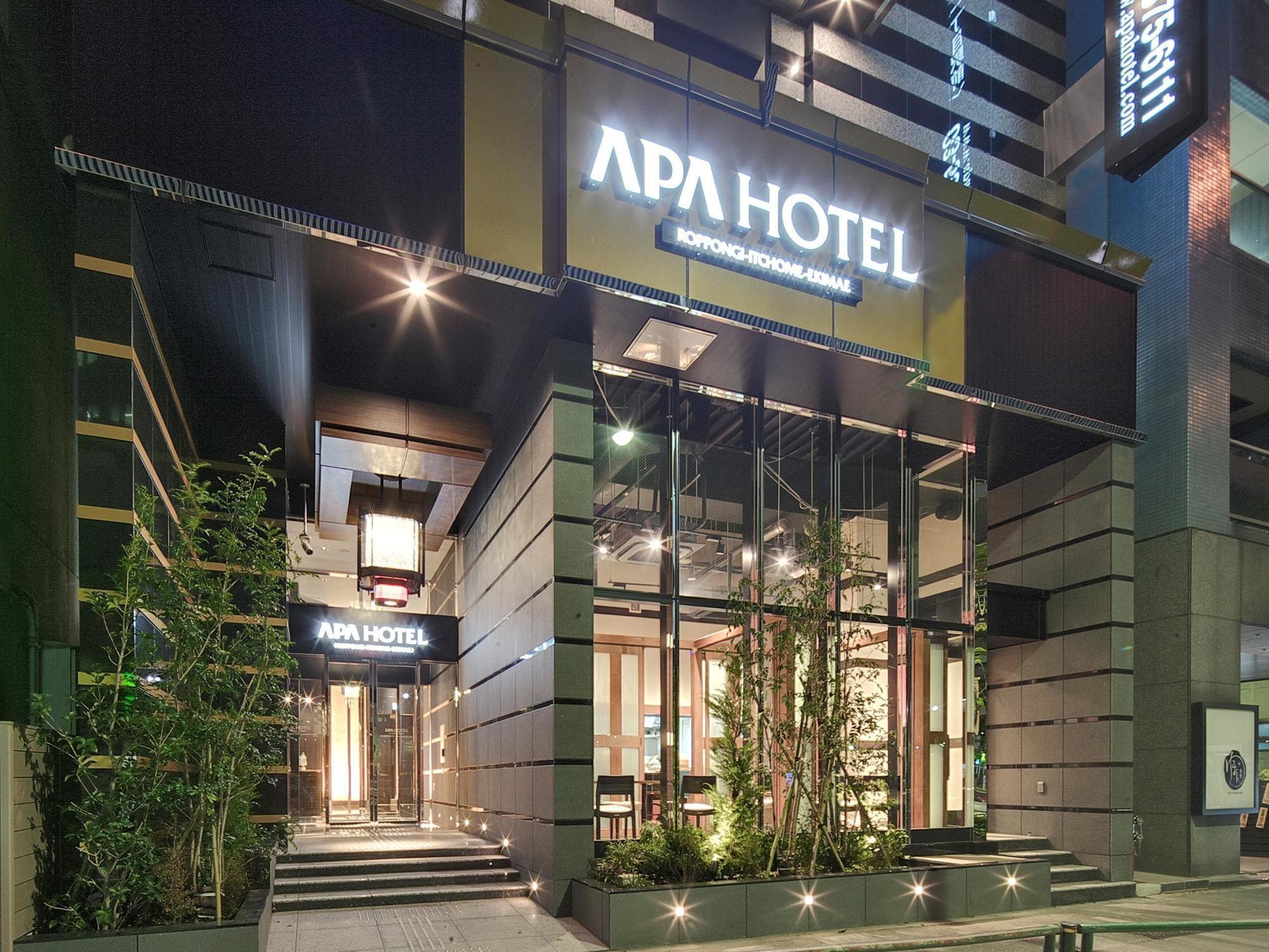 Apa Hotel Roppongi Itchome Ekimae Tokyo Exterior photo